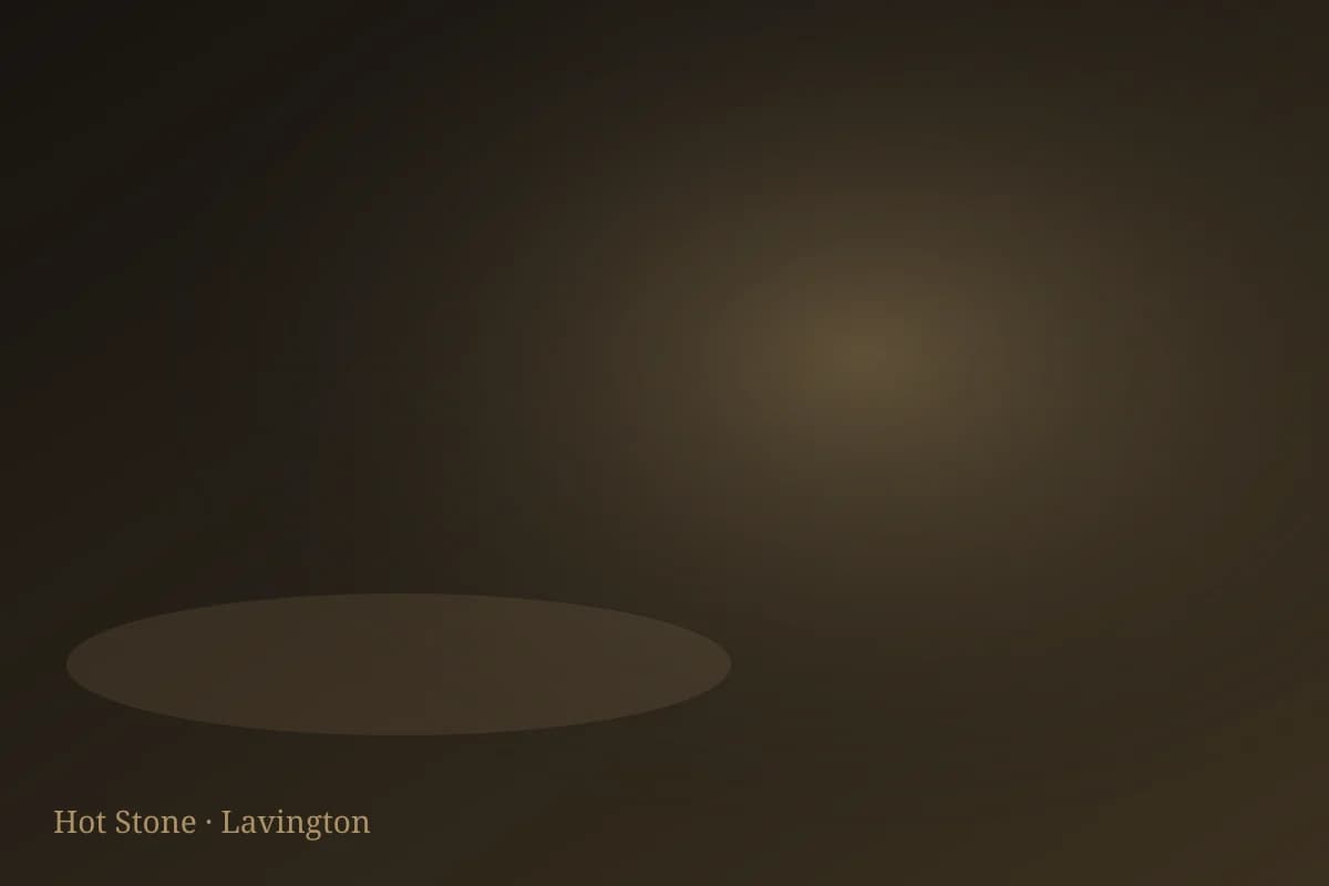 Hot stone massage ambiance at Lavington Hot Massage