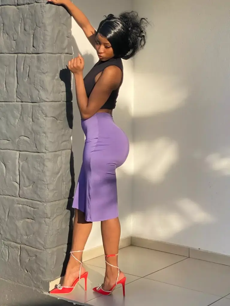 Cherry masseuse portrait near Argwings Kodhek Rd spa, Lavington Nairobi